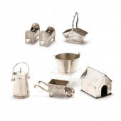 SEVEN ANTIQUE AND VINTAGE SILVER