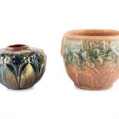 Two Ohio Pottery Vases, Including