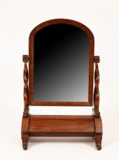 A Victorian dressing table mirror,