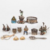 GRP: 20TH C. SILVER OBJECTS - MANY