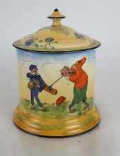 A.G.R. CROWN DUCAL - GOLFERS CANISTERRare
