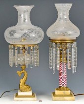2 EARLY LAMPS2 Early Lamps. 1st