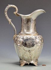TN COIN SILVER PITCHER, WINCHESTER