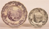 TWO HISTORICAL STAFFORDSHIRE TRANSFER