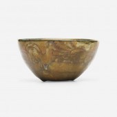 Pewabic Pottery. Bowl. c. 1915-30,