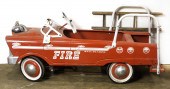 FIRETRUCK PEDAL CAR Firetruck pedal