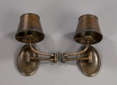 Pair of French Bronze-Patinated