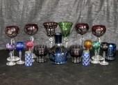 Eighteen-Piece Collection of Glassware,