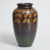 Boch Frères 'Lunaria' Vase, Charles