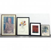 4pcs Art Posters. After Picasso,
