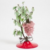 Italian Glass Lilac Branch with