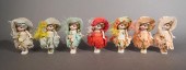 GROUP OF PORCELAIN DOLLSGroup of