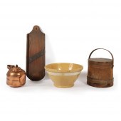 COLLECTION OF ANTIQUE COUNTRY PRIMITIVE