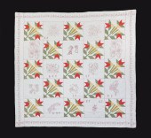 AMERICAN QUILT. Late 19th-early