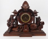 ANTIQUE CONTINENTAL CARVED WOOD