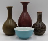 ASSORTED ASIAN POTTERY. Includes