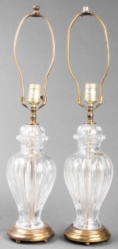 FRENCH HAND MADE CRYSTAL LAMPS,