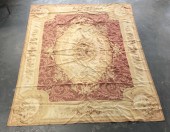 FRENCH AUBUSSON RUG, 10' X 8' French