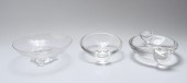 STEUBEN COLLECTION OF GLASS BOWLS,