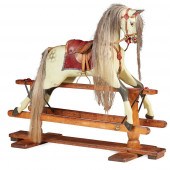 VICTORIAN ROCKING HORSE
LATE 19TH
