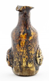 ANCIENT PALESTINIAN BROWN GLASS