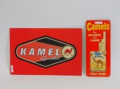 TWO CAMEL CIGARETTE ADVERTISING