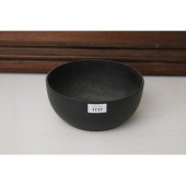 Antique Wedgwood black basalt bowl,