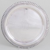 TIFFANY & CO. SILVER SALVERMarked