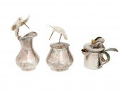 A GROUP OF LOS CASTILLO SILVER-PLATED