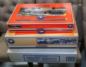 THREE BOXED LIONEL TRAIN SETS Including