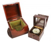 Cased Waltham Watch Co 8-day ship