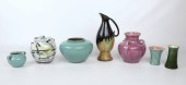 (7) North Carolina pottery and