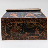 SOUTHEAST ASIAN PAINTED COFFER10