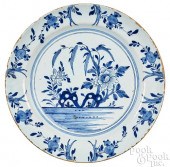 DUTCH DELFTWARE CHARGER, MID 18TH