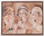 ANN CHERNOW SMOKING WOMEN PORTRAIT