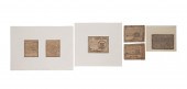 6PCS COLONIAL CURRENCY, DIFFERENT