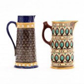 TWO WEDGWOOD MAJOLICA VESSELS FOR