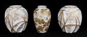 3 PHOENIX CONSOLIDATED GLASS VASES3