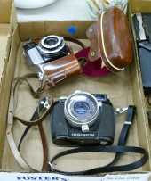 Box Contaflex and Nikonos Cameras