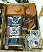 Box Misc. Vintage Cameras