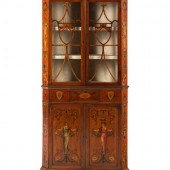 An Edwardian Painted Corner Cabinet
20th