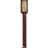 A George III Mahogany Stick Barometer
John
