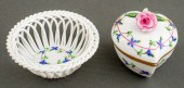 HEREND HUNGARY PORCELAIN BOX AND