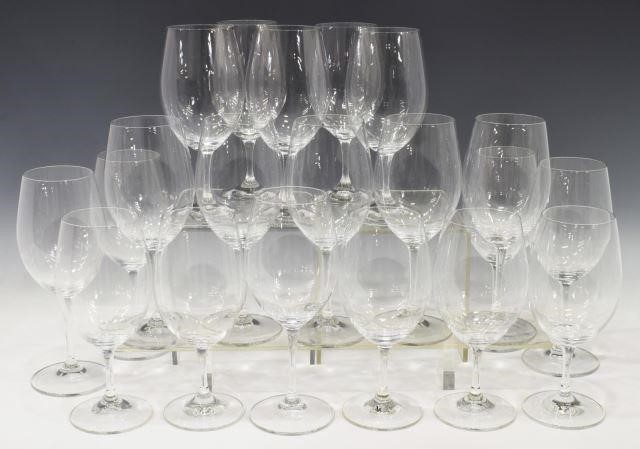 Price guide for (20) RIEDEL COLORLESS GLASS WINE