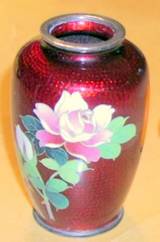 cloisonne ginbari japanese vase