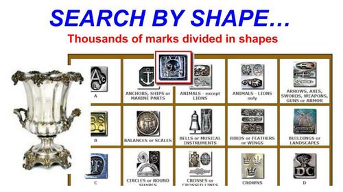 Marks silver identification plate Confusing Marks